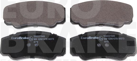 Eurobrake 5502221949 - Bremžu uzliku kompl., Disku bremzes ps1.lv