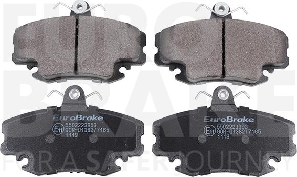 Eurobrake 5502223953 - Bremžu uzliku kompl., Disku bremzes ps1.lv