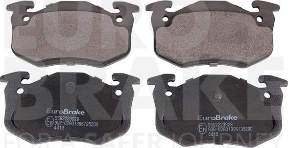 Eurobrake 5502223928 - Bremžu uzliku kompl., Disku bremzes ps1.lv