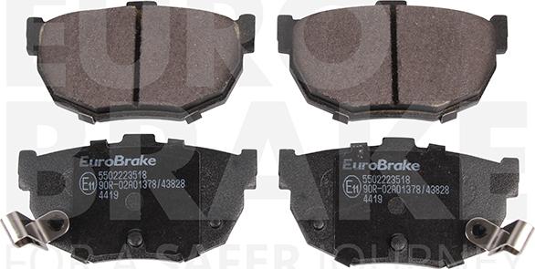 Eurobrake 5502223518 - Bremžu uzliku kompl., Disku bremzes ps1.lv