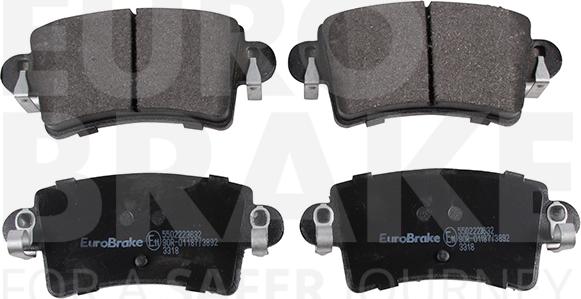 Eurobrake 5502223632 - Bremžu uzliku kompl., Disku bremzes ps1.lv