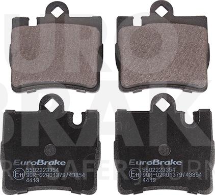 Eurobrake 5502223354 - Bremžu uzliku kompl., Disku bremzes ps1.lv