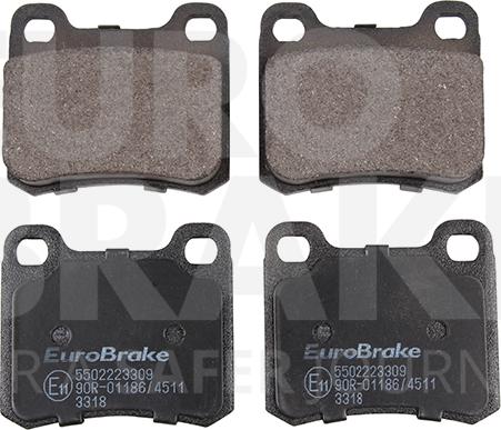 Eurobrake 5502223309 - Bremžu uzliku kompl., Disku bremzes ps1.lv