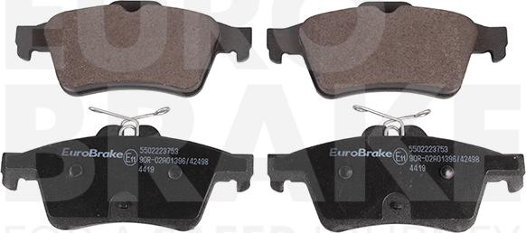 Eurobrake 5502223753 - Bremžu uzliku kompl., Disku bremzes ps1.lv