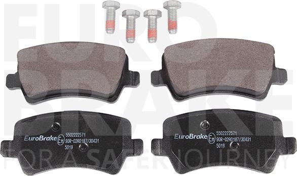 Eurobrake 5502222571 - Bremžu uzliku kompl., Disku bremzes ps1.lv