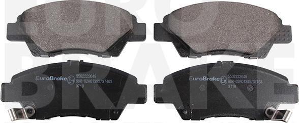 Eurobrake 5502222648 - Bremžu uzliku kompl., Disku bremzes ps1.lv