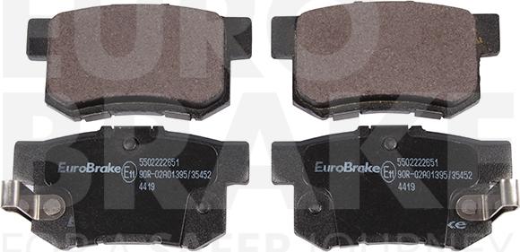 Eurobrake 5502222651 - Bremžu uzliku kompl., Disku bremzes ps1.lv