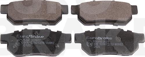 Eurobrake 5502222627 - Bremžu uzliku kompl., Disku bremzes ps1.lv