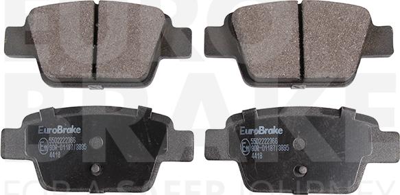 Eurobrake 5502222366 - Bremžu uzliku kompl., Disku bremzes ps1.lv