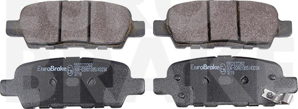 Eurobrake 5502222262 - Bremžu uzliku kompl., Disku bremzes ps1.lv