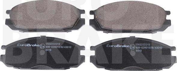 Eurobrake 5502222213 - Bremžu uzliku kompl., Disku bremzes ps1.lv