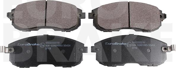 Eurobrake 5502222270 - Bremžu uzliku kompl., Disku bremzes ps1.lv