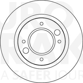 Eurobrake 5815209907 - Bremžu diski ps1.lv