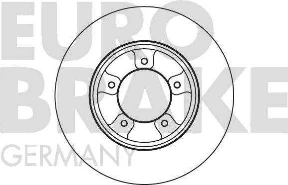 Eurobrake 5815204561 - Bremžu diski ps1.lv