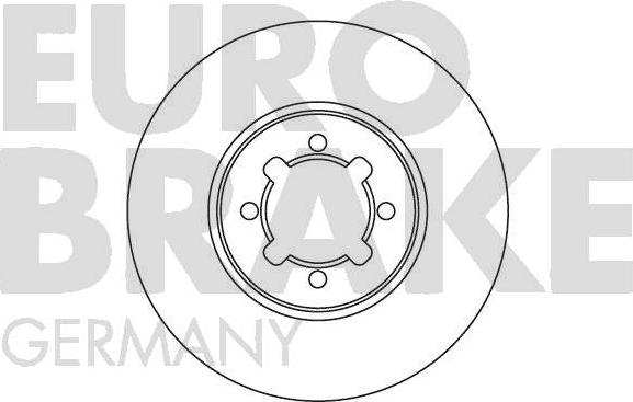 Eurobrake 5815204568 - Bremžu diski ps1.lv