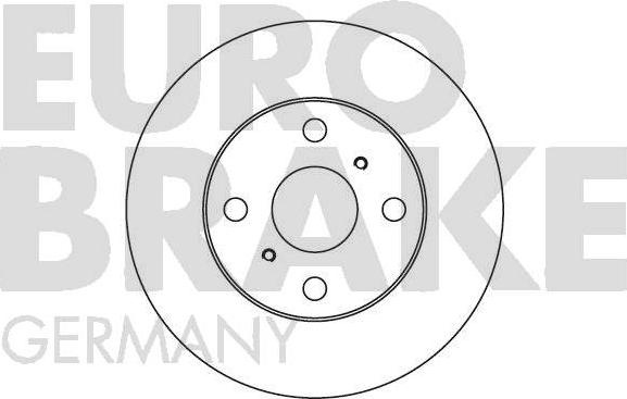 Eurobrake 5815204530 - Bremžu diski ps1.lv