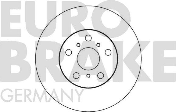 Eurobrake 5815204538 - Bremžu diski ps1.lv