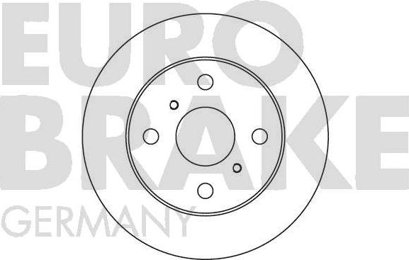 Eurobrake 5815204520 - Bremžu diski ps1.lv