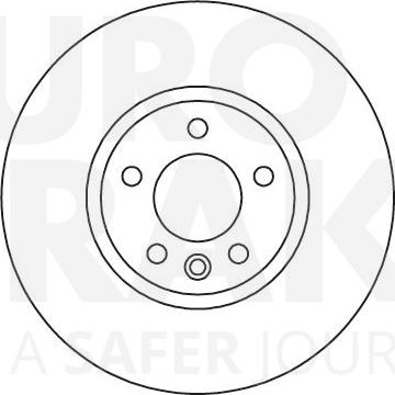 Eurobrake 58152047142 - Bremžu diski ps1.lv