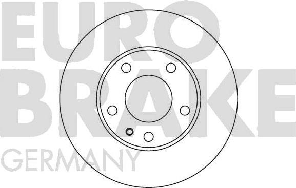 Eurobrake 5815201511 - Bremžu diski ps1.lv