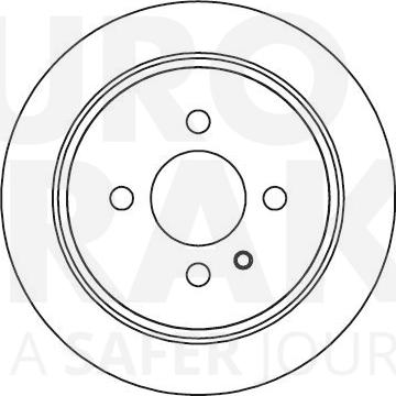 Eurobrake 5815201573 - Bremžu diski ps1.lv