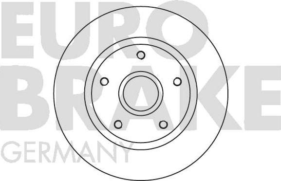 Eurobrake 5815203993 - Bremžu diski ps1.lv