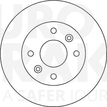 Eurobrake 5815203949 - Bremžu diski ps1.lv