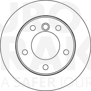 Eurobrake 5815203378 - Bremžu diski ps1.lv