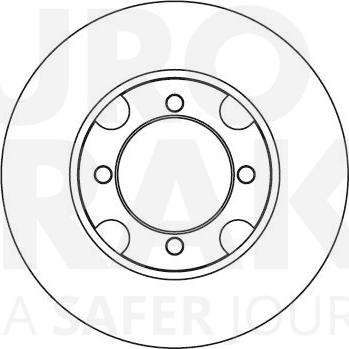 Eurobrake 5815203210 - Bremžu diski ps1.lv