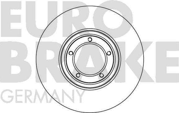 Eurobrake 5815202518 - Bremžu diski ps1.lv