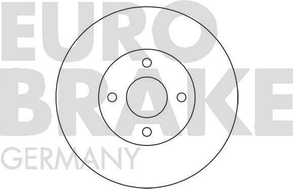 Eurobrake 5815202578 - Bremžu diski ps1.lv