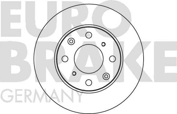 Eurobrake 5815202665 - Bremžu diski ps1.lv