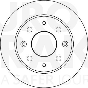 Eurobrake 5815202603 - Bremžu diski ps1.lv