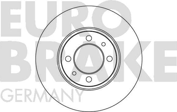 Eurobrake 5815202305 - Bremžu diski ps1.lv