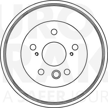 Eurobrake 5825254518 - Bremžu trumulis ps1.lv