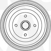 Eurobrake 5825254731 - Bremžu trumulis ps1.lv