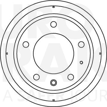 Eurobrake 5825251212 - Bremžu trumulis ps1.lv