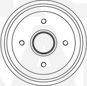 Eurobrake 5825253713 - Bremžu trumulis ps1.lv