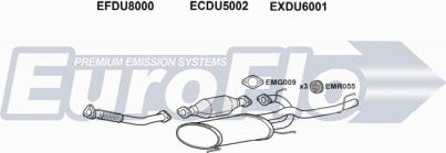 EuroFlo DUHIJ10 6001B - Izplūdes gāzu sistēma ps1.lv