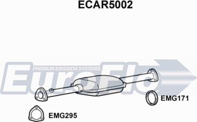 EuroFlo ECAR5002 - Katalizators ps1.lv