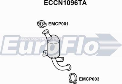 EuroFlo ECCN1096TA - Katalizators ps1.lv