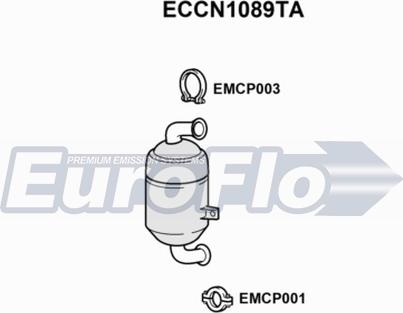 EuroFlo ECCN1089TA - Katalizators ps1.lv