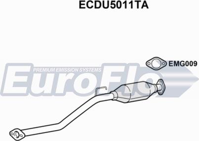 EuroFlo ECDU5011TA - Katalizators ps1.lv