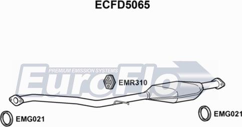 EuroFlo ECFD5065 - Katalizators ps1.lv