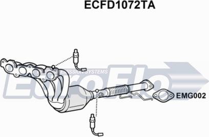 EuroFlo ECFD1072TA - Katalizators ps1.lv