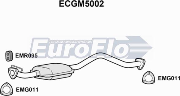 EuroFlo ECGM5002 - Katalizators ps1.lv