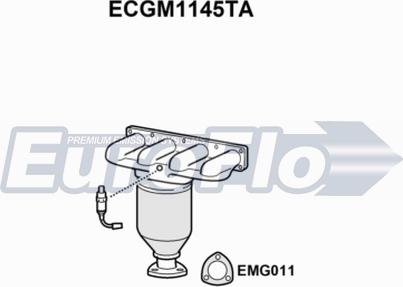 EuroFlo ECGM1145TA - Katalizators ps1.lv