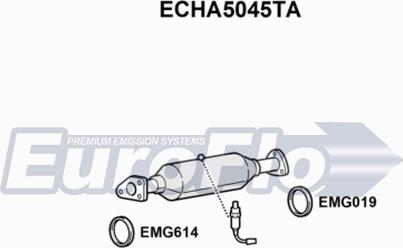 EuroFlo ECHA5045TA - Katalizators ps1.lv