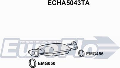 EuroFlo ECHA5043TA - Katalizators ps1.lv