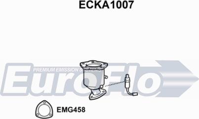 EuroFlo ECKA1007 - Katalizators ps1.lv